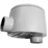 CAJA REDONDA TIPO GUAB AL. 1/2" COVER Ø3'' NEMA 7, CL1 DIV1&2