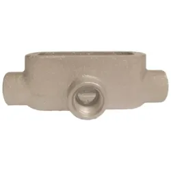 CAJA CONDULET FORM 5 TIPO T HIERRO 3" HDG, UL