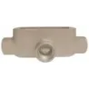 CAJA CONDULET FORM 5 TIPO T HIERRO 3" HDG, UL