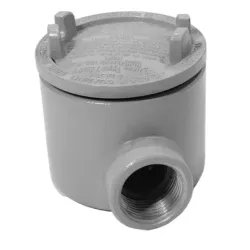 CAJA REDONDA TIPO GUAE AL. 1-1/4" COVER Ø3'' NEMA 7, CL1 DIV1&2
