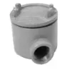 CAJA REDONDA TIPO GUAE AL. 4" COVER Ø5'' NEMA 7, CL1 DIV1&2