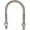 ABRAZADERA U-BOLT C/TUERCAS ACERO 1-1/2"X5/16"  HDG, UL