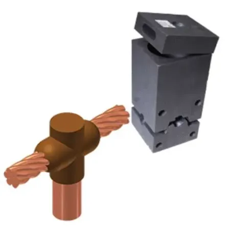 MOLDE EXOTERMICO TIPO CR-2 CABLE DE PASO 2/0AWG A VARILLA 3/4"
