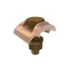 CONECTOR TIERRA SIMPLE P/2 CABLES 4-2/0AWG A BARRA 1 PERNO 3/8'' UL