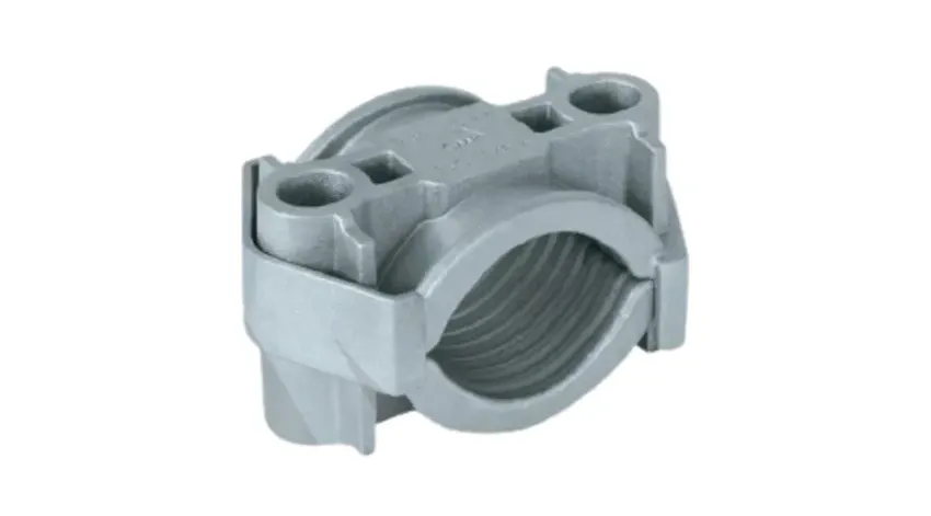 ABRAZADERA CABLE CLEAT ZENIT 2BCAL AL. Ø48-58mm IEC 61914