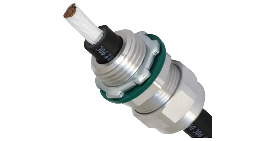 PRENSAESTOPA DE ACERO DE 3/4" RANGO 0.30"-0.46" EG, IP68/NEMA 4X, CSA/UL
