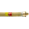 ACOPLE FLEXIBLE M-M 1/2"X18", ACERO INOX AISI/LATON, CL1 DIV1&2, UL