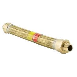 ACOPLE FLEXIBLE M-M 1/2"X18", ACERO INOX AISI/LATON, CL1 DIV1&2, UL