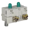 BLOQUE DE CONTACTO P/PULSADOR 2NO, 600V, CSA/UL