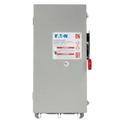 DISCONNECT SWITCH DH S/FUSIBLE ACERO 3X100A+T 277/480-600V, IP66 NEMA 12/3R, UL
