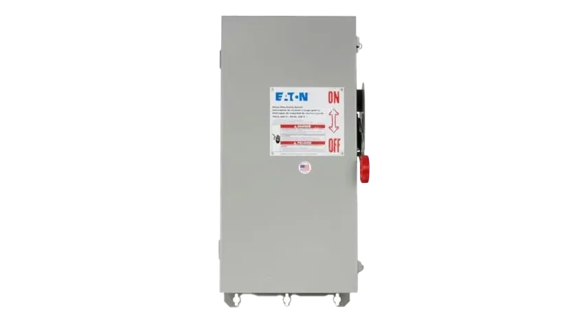 DISCONNECT SWITCH DH S/FUSIBLE ACERO 3X100A+T 277/480-600V, IP66 NEMA 12/3R, UL