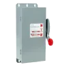 DISCONNECT SWITCH DH S/FUSIBLE ACERO 3X60A+T 277/480-600V, IP66 NEMA 12/3R, UL