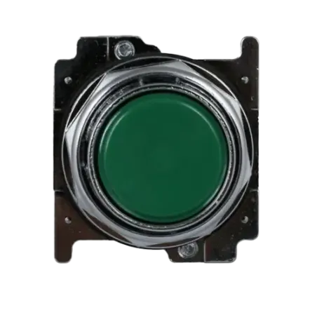 PULSADOR RASANTE HEAVY DUTY COLOR VERDE, 1NO, 30.5mm
