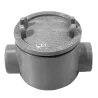 CAJA REDONDA TIPO GUAC AL. 1-1/2" COVER Ø5'' NEMA 7, CL1 DIV1&2, UL