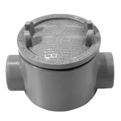 CAJA REDONDA TIPO GUAC AL. 1-1/4" COVER Ø5'' NEMA 7, CL1 DIV1&2, UL