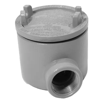 CAJA REDONDA TIPO GUAE AL. 1-1/2" COVER Ø5'' NEMA 7, CL1 DIV1&2