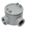 CAJA REDONDA TIPO GUAL AL. 1" COVER Ø3'' NEMA 7, CL1 DIV1&2, UL