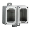 CAJA DOBLE A PRUEBA DE EXPLOSION SERIE XCS AL. C/HUB Ø3/4" CL1 DIV1&2, UL
