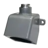 CAJA P/ADOSAR TOMACORRIENTE TIPO VRE AL. 60A C/HUB Ø1-1/2" NEMA 4X, CL1 DIV1&2, CSA/UL