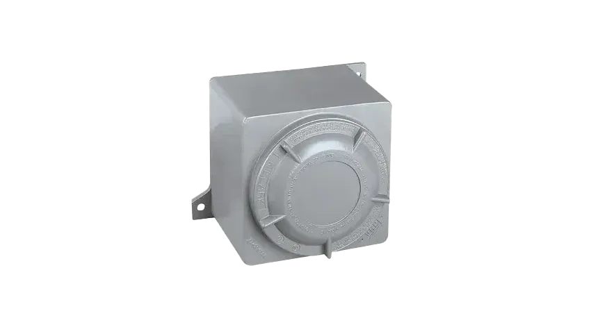 CAJA REDONDA TIPO GRM AL. 6.87''X6.87"X5.93" NEMA 4X, CL1 DIV.1&2, UL