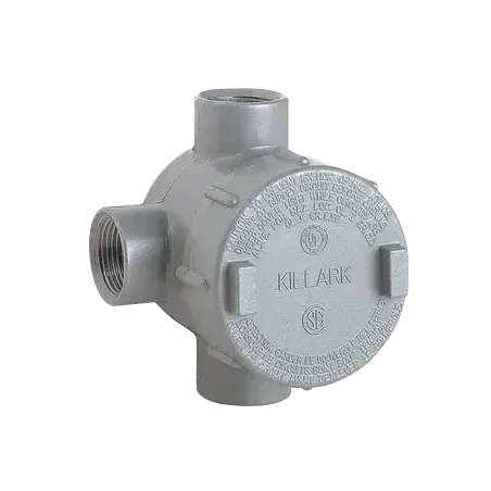 CAJA REDONDA TIPO GUAT HIERRO 3/4" COVER Ø3" NEMA 7, CL1 DIV1&2, UL