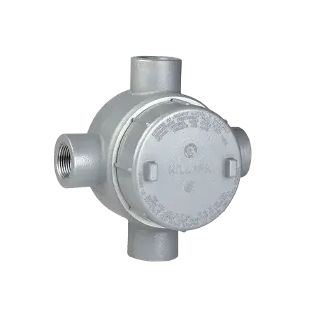 CAJA REDONDA TIPO GUAX HIERRO 3/4" COVER Ø3" NEMA 4X, CL1 DIV1&2, CSA/UL