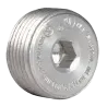 TAPÓN RECESSED ALUMINIO 1" (3/8” ALLEN KEY) CL1 DIV1&2, UL