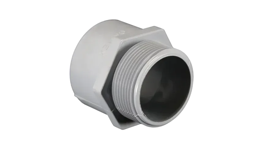ADAPTADOR MACHO PVC SCH40/80 1-1/2" UL