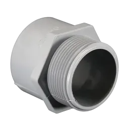 ADAPTADOR MACHO PVC SCH40/80 6" UL