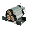ABRAZADERA CABLE CLEAT CYCLONE I AL. SINGLE Ø36-50mm / TREFOIL Ø24-34mm IEC 61914