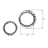 ARANDELA DENTADA ACERO 1/2" SS304