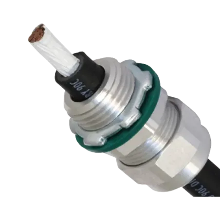 PRENSAESTOPA DE ALUMINIO DE 2" RANGO 1.43"-1.74" IP68/NEMA 4X, CSA/UL