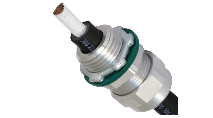 PRENSAESTOPA DE ALUMINIO DE 3/4" RANGO 0.51"-0.80" IP68/NEMA 4X, CSA/UL