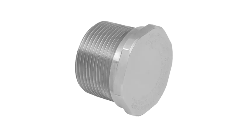 TAPON CABEZA HEXAGONAL 3/4" ACERO INOX SS316 C/O-RING, Ex-d/Ex-e