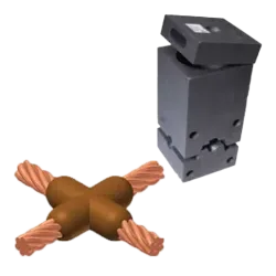 MOLDE EXOTERMICO TIPO CC-4 EN X HORIZ. CABLE-CABLE 2/0-1/0AWG
