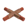 MOLDE EXOTERMICO TIPO CC-4 EN X HORIZ. CABLE-CABLE 2/0-2/0AWG