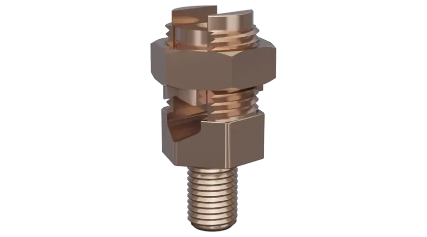 CONECTOR TIERRA CABLE A PLANO 2AWG-3/0AWG PERNO 1/2" UL