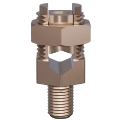 CONECTOR TIERRA CABLE A PLANO 2AWG-3/0AWG PERNO 1/2" UL