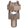CONECTOR TIERRA CABLE A PLANO 2AWG-3/0AWG PERNO 1/2" UL