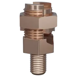CONECTOR TIERRA CABLE A PLANO 2AWG-3/0AWG PERNO 1/2" UL