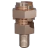 CONECTOR TIERRA CABLE A PLANO 2AWG-3/0AWG PERNO 1/2" UL