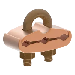 CONECTOR TIERRA CU P/3CABLES PARALELOS 2/0AWG-250MCM A TUBO 3/8" Ø5/8"-3/4" UL