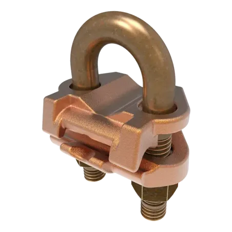CONECTOR TIERRA CU P/CABLE 4AWG-2/0AWG A TUBO 1/2"-3/4" Ø7/8"-1" UL