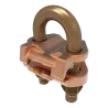 CONECTOR TIERRA CU P/CABLE 4AWG-2/0AWG A TUBO 1/2"-3/4" Ø7/8"-1" UL