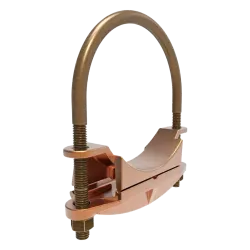 CONECTOR TIERRA CU P/CABLE 4AWG-2/0AWG A TUBO 2-1/2" Ø2-1/2"-2-7/8" UL