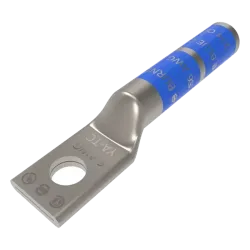 TERMINAL DE COMPRESION BARRIL LARGO CU/ES #6AWG Ø1/2" 35kV, UL