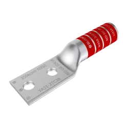 TERMINAL DE COMPRESION BARRIL LARGO CU/ES 350MCM 2Ø1/2" EEH:1-3/4"