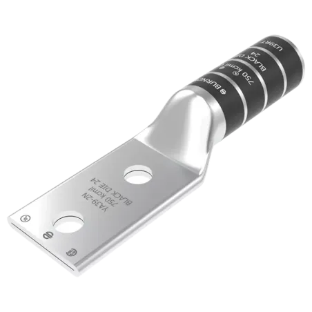TERMINAL DE COMPRESION BARRIL LARGO CU/ES 750MCM 2Ø1/2" EEH:1-3/4"