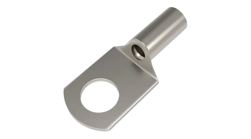 TERMINAL DE COMPRESION BARRIL STD CU/ES #12-10AWG Ø1/4" 35kV, UL