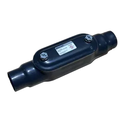 CAJA CONDULET FORM 7 TIPO C 1-1/2" REVESTIDA DE PVC, ETL/UL